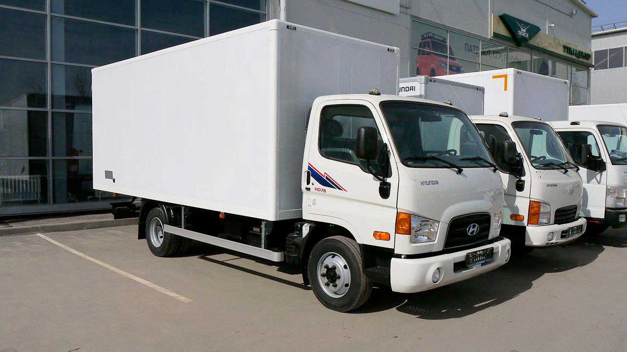 Хундаи HD 78 ЦТТМ Фургон