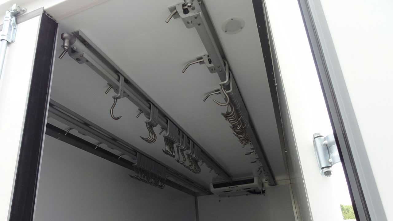 Хендай 78 Фургон усиленный с холодильником для перевозки мяса