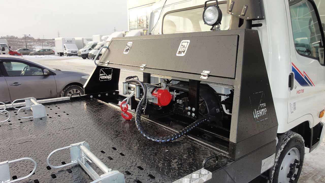 Hyundai HD78 Эвакуатор - специально оборудованный автомобиль